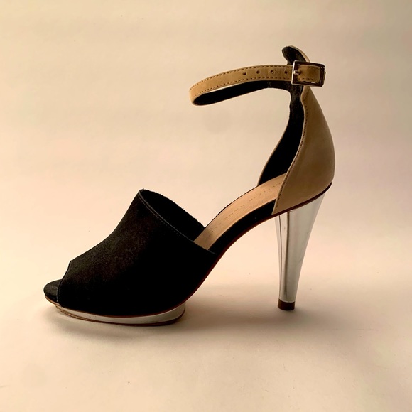 LOEFFLER RANDALL Rosie Open Toe Heels - Picture 1 of 5